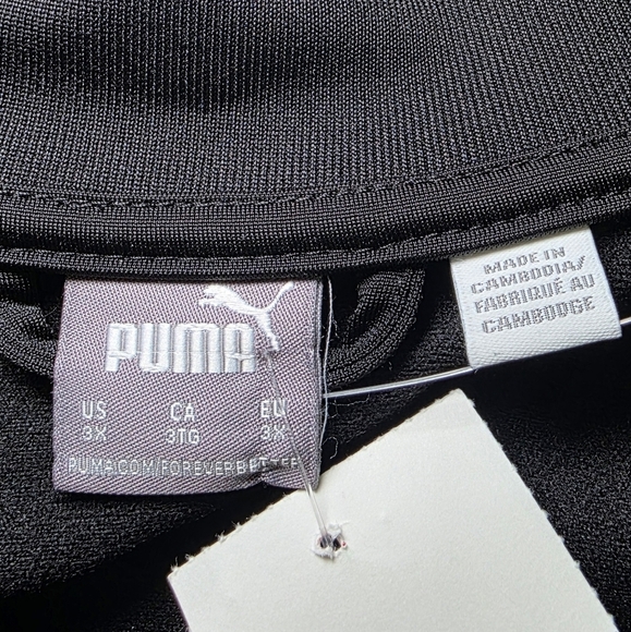 PUMA Piped Tricot Lightweight Track Jacket- Women's Size 3X NWOT - Picture 6 of 13